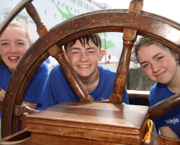 Sail Training Ireland vessel lands in Wexford with the endeavors of young local sailors recognised at the Opera House